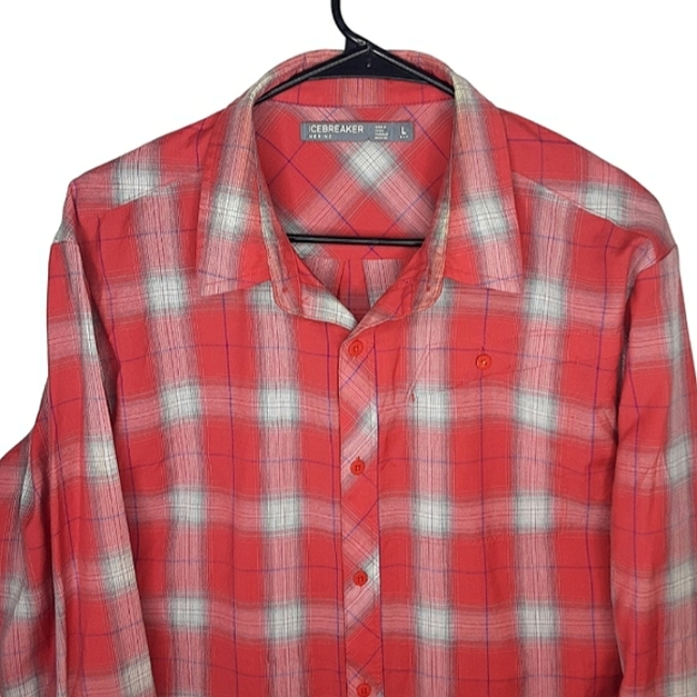 Icebreaker | Button Down | Men's Merino Departure Long Sleeve Shirt